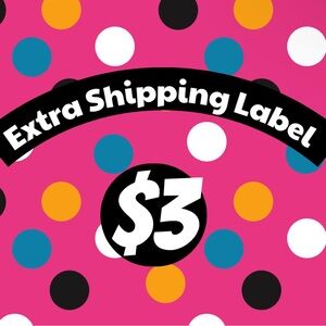 ✨ Extra Shipping Label